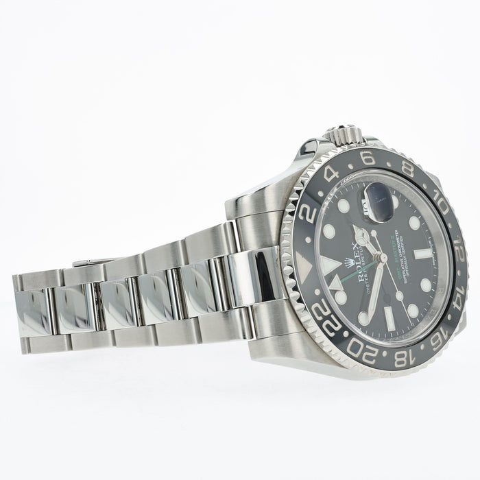 Rolex GMT-Master II Black Dial Stainless Steel Oyster Automatic 40MM 116710LN