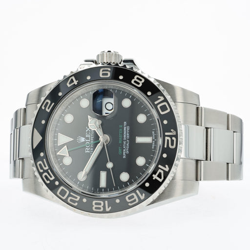 Rolex GMT-Master II Black Dial Stainless Steel Oyster Automatic 40MM 116710LN