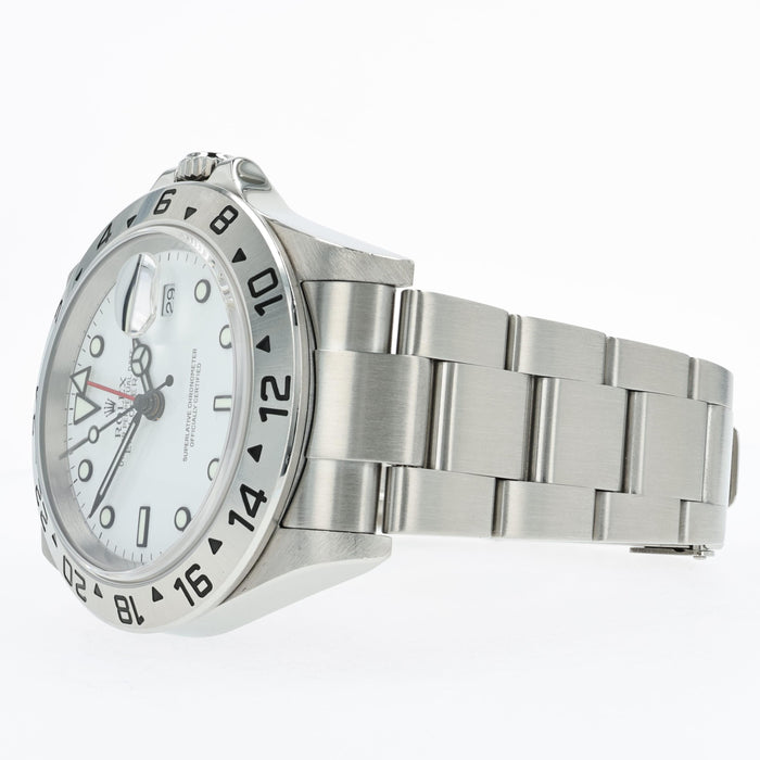 Rolex Explorer II White Dial Polar 40 Stainless Steel Oyster Automatic 16570