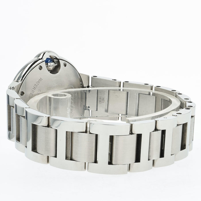 Cartier Ballon Bleu 33MM Automatic Factory Diamond Dial Steel WE902074 3489