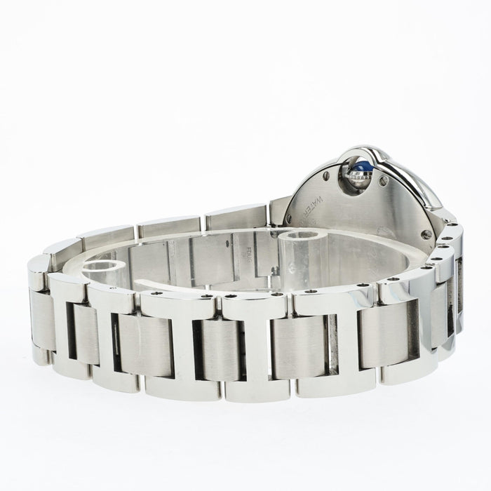 Cartier Ballon Bleu 33MM Automatic Factory Diamond Dial Steel WE902074 3489