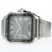 Cartier Santos Large Automatic Stainless Steel Black Dial ADLC WSSA0037 4072