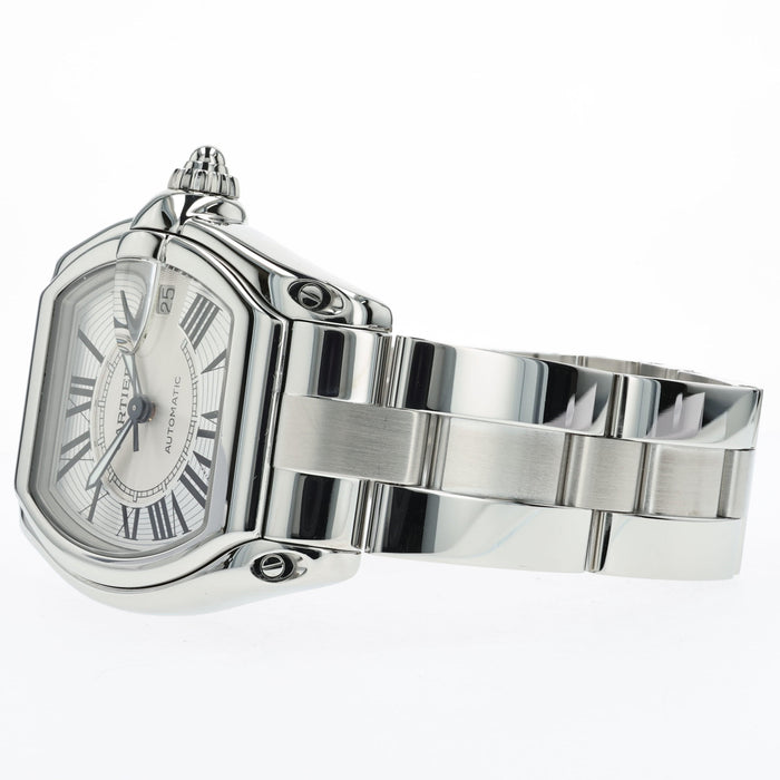 Cartier Roadster Large Silver Dial Automatic Stainless Steel W62025V3 2510