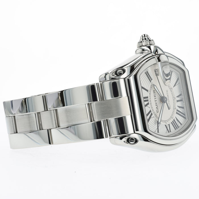 Cartier Roadster Large Silver Dial Automatic Stainless Steel W62025V3 2510