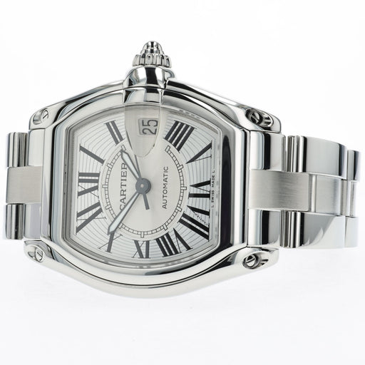 Cartier Roadster Large Silver Dial Automatic Stainless Steel W62025V3 2510