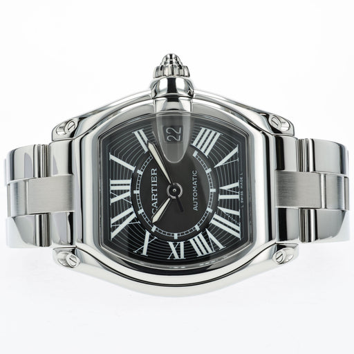 Cartier Roadster Black Dial Automatic Stainless Steel W62041V3 2510