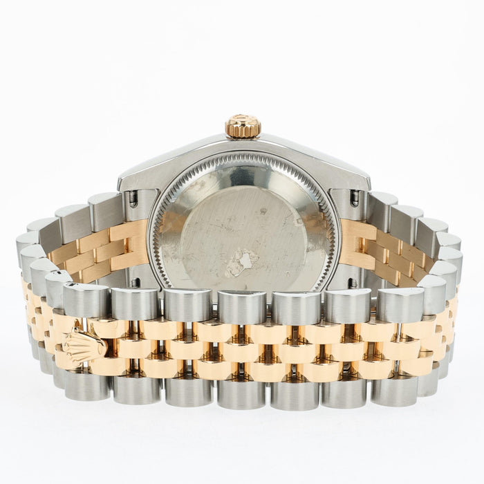 Rolex Datejust 31 Black Dial 18kt Yellow Gold & Stainless Steel Jubilee 178273