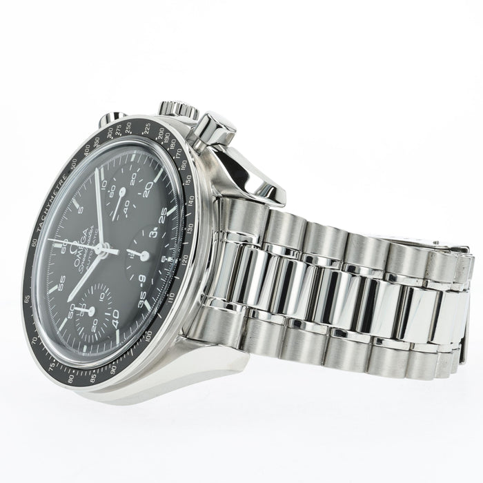 Omega Speedmaster Reduced Black Dial Stainless Steel Chronograph 3510.50