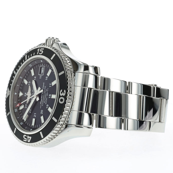 Breitling Superocean Black Dial Automatic 41MM Stainless Steel A17365