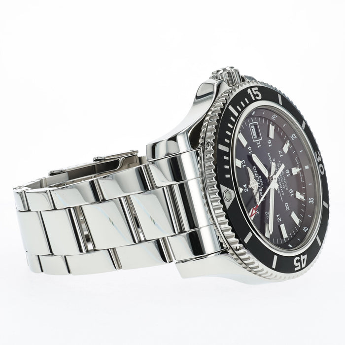 Breitling Superocean Black Dial Automatic 41MM Stainless Steel A17365