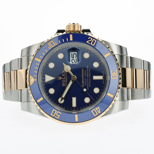 Rolex Submariner Date Blue Dial 18K Yellow Gold & Stainless Steel 40MM 116613LB