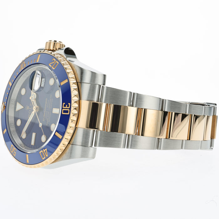 Rolex Submariner Date Blue Dial 18K Yellow Gold & Stainless Steel 40MM 116613LB