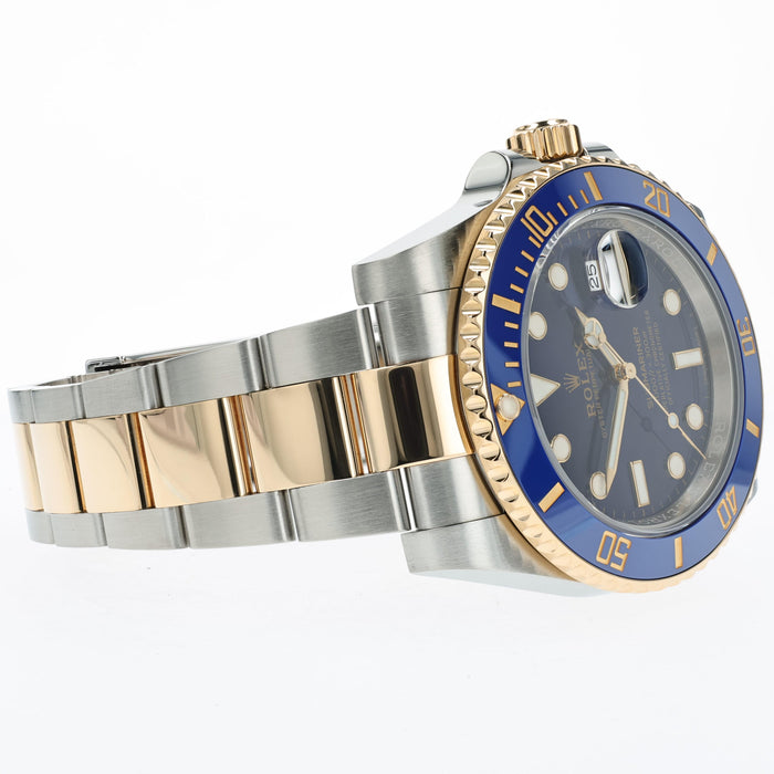 Rolex Submariner Date Blue Dial 18K Yellow Gold & Stainless Steel 40MM 116613LB