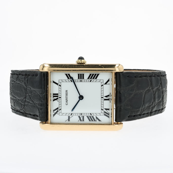 Cartier Tank Louis Xl Jumbo Cartier Automatic Solid 18kt Yellow Gold 28mm 17002