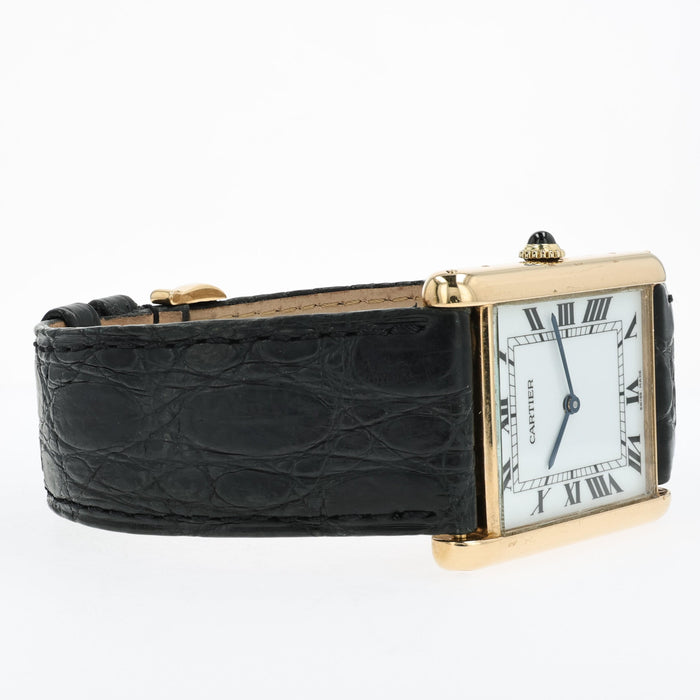 Cartier Tank Louis Xl Jumbo Cartier Automatic Solid 18kt Yellow Gold 28mm 17002