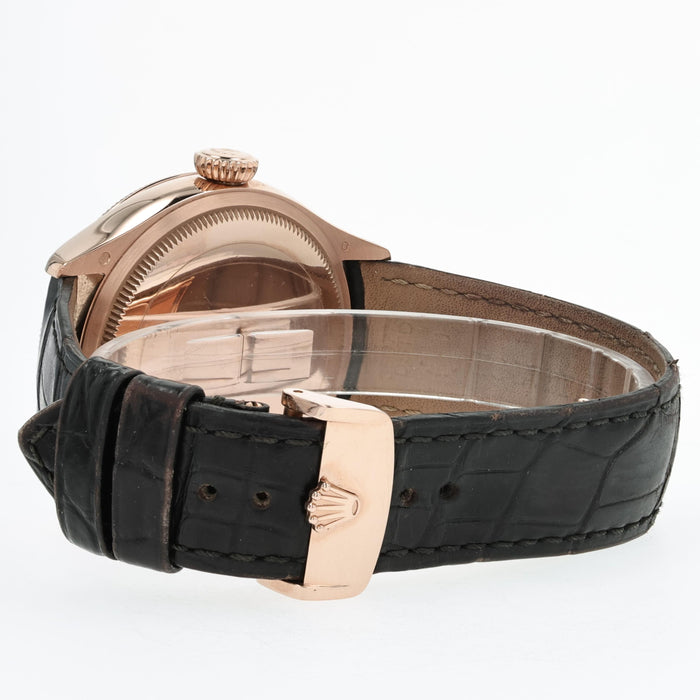 Rolex Cellini Moonphase Automatic Solid 18kt Rose Gold 39mm 50535