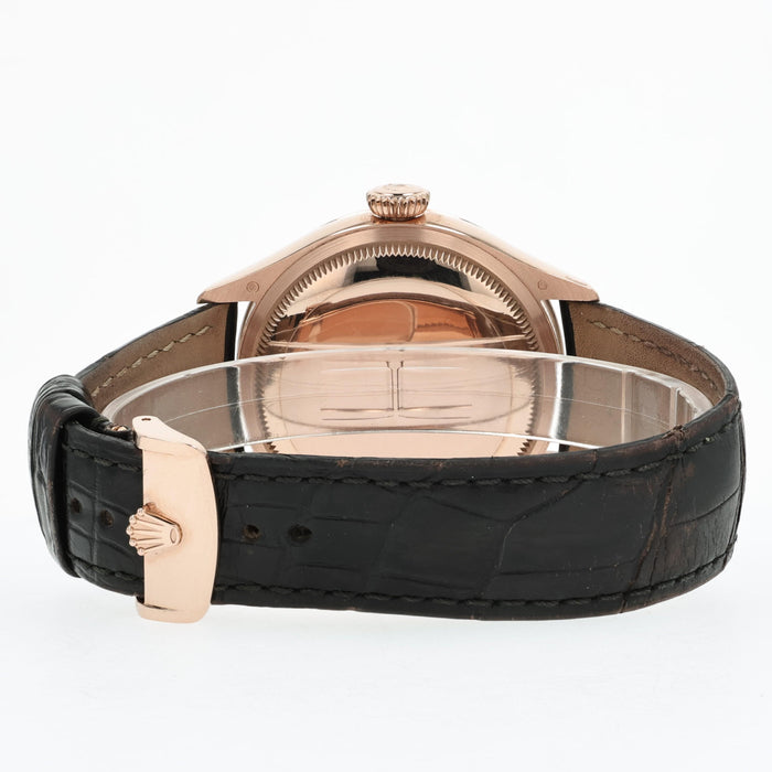 Rolex Cellini Moonphase Automatic Solid 18kt Rose Gold 39mm 50535
