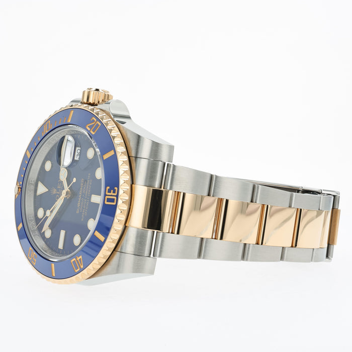 Rolex Submariner Date Blue Dial 18K Yellow Gold and Stainless Steel 116613LB