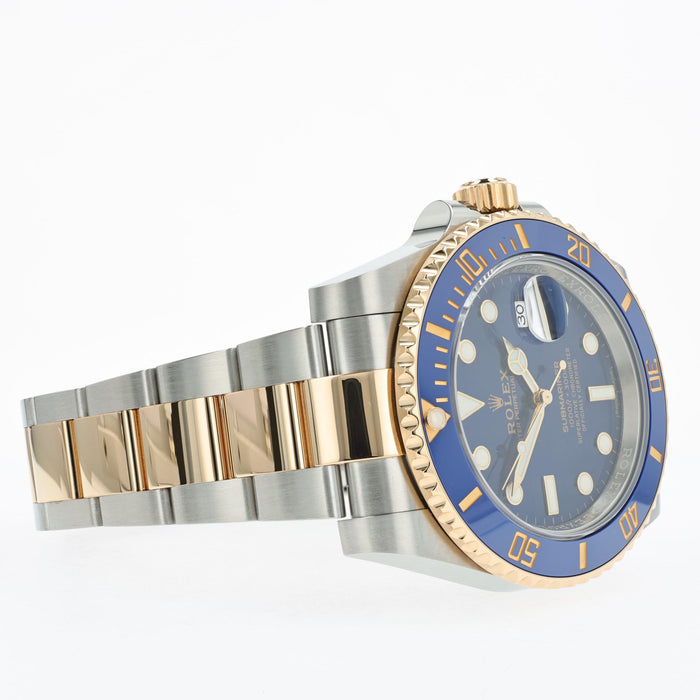 Rolex Submariner Date Blue Dial 18K Yellow Gold and Stainless Steel 116613LB