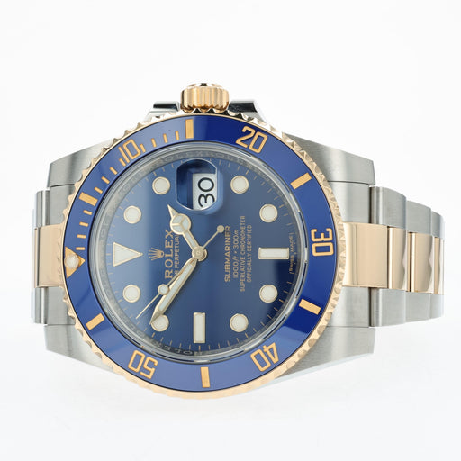Rolex Submariner Date Blue Dial 18K Yellow Gold and Stainless Steel 116613LB