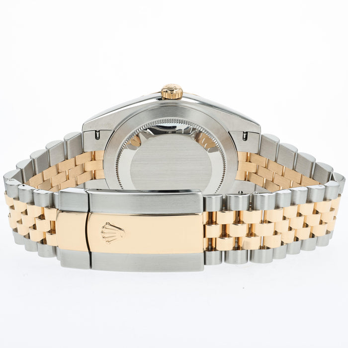 Rolex Datejust 41 Champagne Dial Solid 18kt Yellow Gold & Stainless Steel 126333