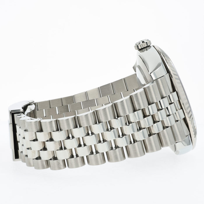Rolex Datejust 41 Wimbledon Fluted Jubilee Stainless Steel 126334