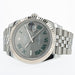 Rolex Datejust 41 Wimbledon Fluted Jubilee Stainless Steel 126334