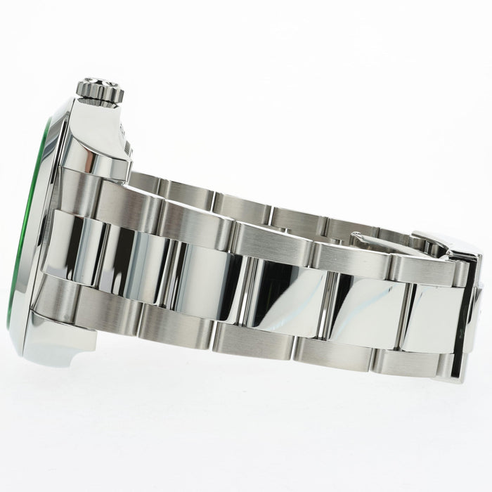Rolex Milgauss Black Dial Green Crystal Stainless Steel 40MM 116400GV