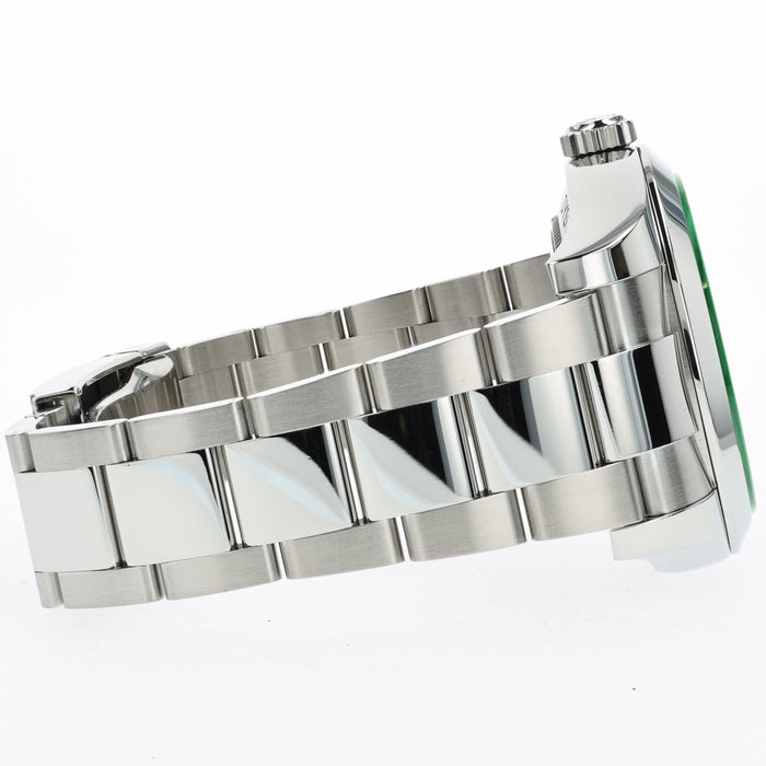 Rolex Milgauss Black Dial Green Crystal Stainless Steel 40MM 116400GV