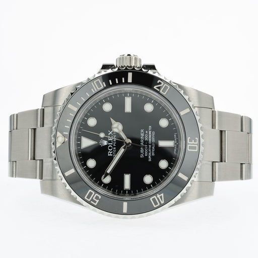 Rolex Submariner No-Date Black Dial Stainless Steel Automatic Oyster 114060