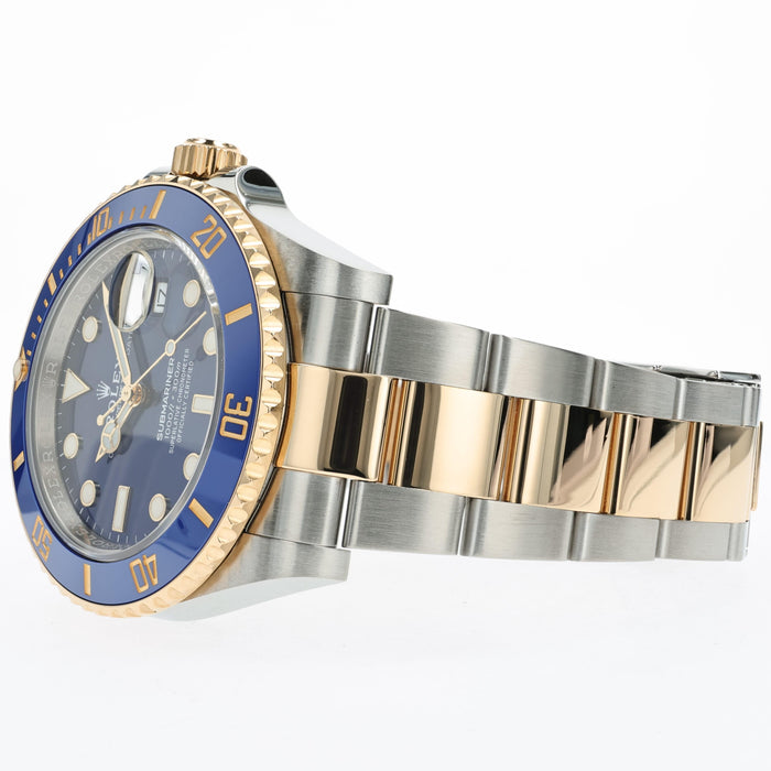 Rolex Submariner Date Blue Dial 18K Yellow Gold and Stainless Steel 126613LB