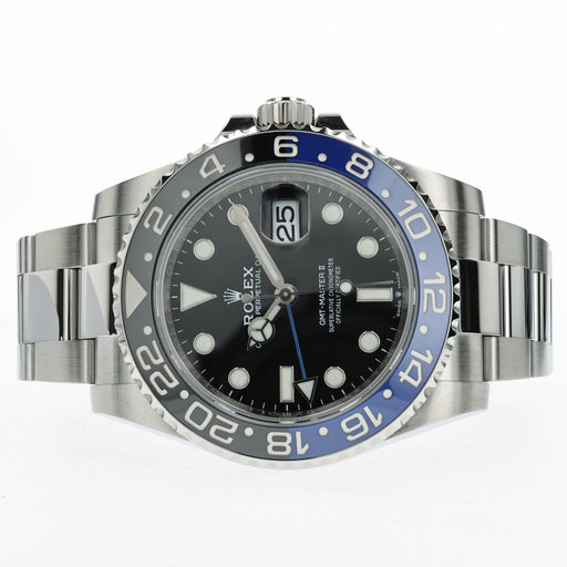 Rolex GMT-Master II Blue/Black Bezel "Batman" Stainless Steel Oyster 126710BLNR