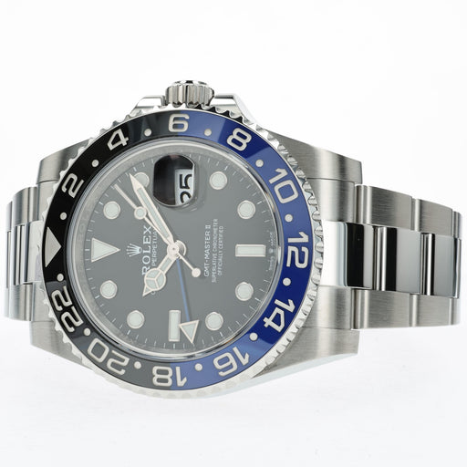 Rolex GMT-Master II Blue/Black Bezel "Batman" Stainless Steel Oyster 126710BLNR