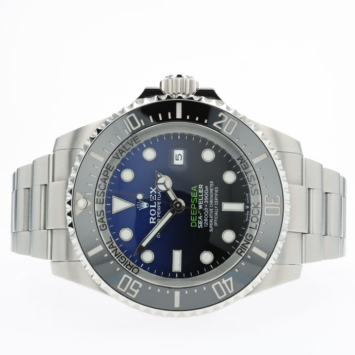 Rolex Sea-Dweller Deepsea Blue Dial James Cameron Stainless Steel 126660