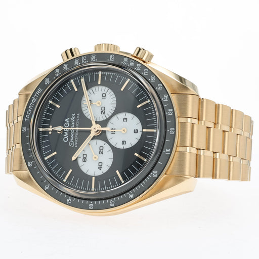 Omega Speedmaster Moonwatch Solid 18k Yellow Gold Manual 310.60.42.50.01.002
