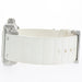 Cartier Santos 100 White Dial Medium Rubber Strap Automatic W20129U2 2878