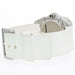 Cartier Santos 100 White Dial Medium Rubber Strap Automatic W20129U2 2878