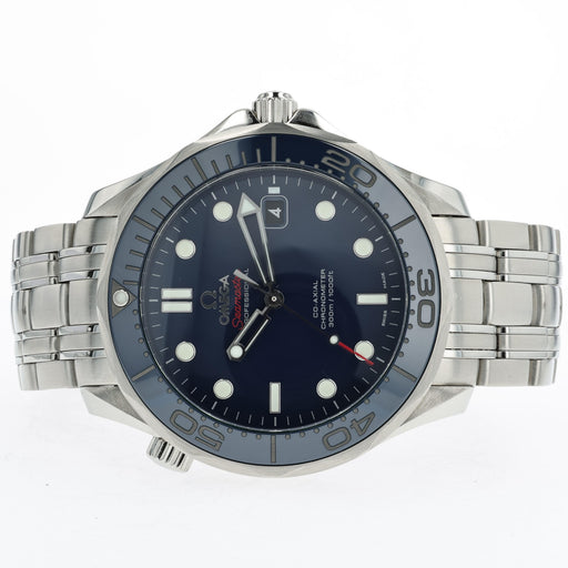 Omega Seamaster Diver Blue Dial Full Size Stainless Steel 212.30.41.20.03.001