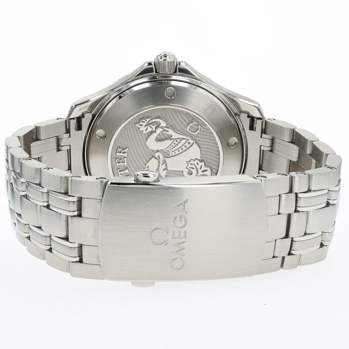 Omega Seamaster Diver Blue Dial Full Size Stainless Steel 212.30.41.20.03.001