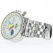Alain Silberstein Krono Classic White Triple Calendar Moon Phase Limited Edition