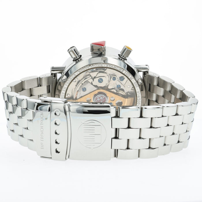 Alain Silberstein Krono Classic White Triple Calendar Moon Phase Limited Edition