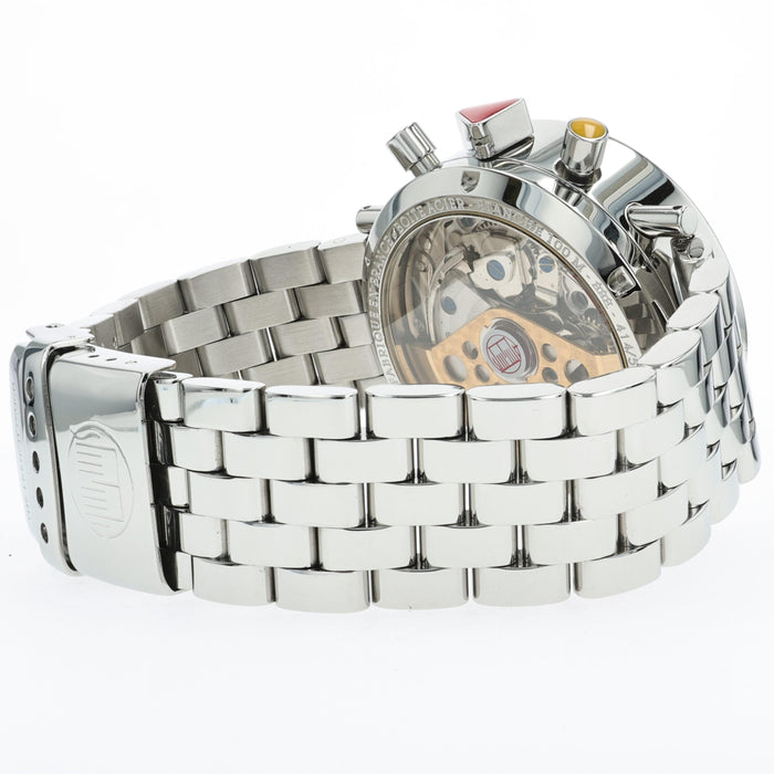 Alain Silberstein Krono Classic White Triple Calendar Moon Phase Limited Edition