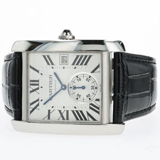 Cartier Tank MC Silver Dial Small Seconds Stainless Steel W5330003 3589