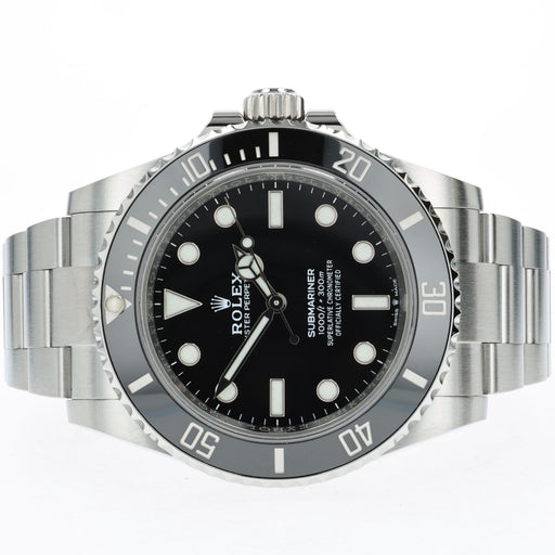 Rolex Submariner No Date 41mm Black Dial Stainless Steel Oyster 124060