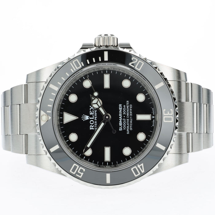 Rolex Submariner No Date 41mm Black Dial Stainless Steel Oyster 124060
