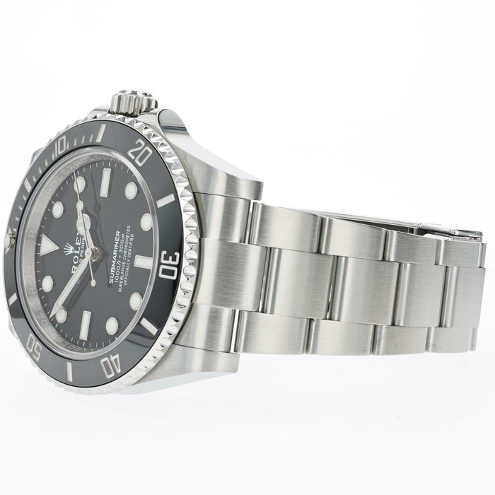 Rolex Submariner No Date 41mm Black Dial Stainless Steel Oyster 124060