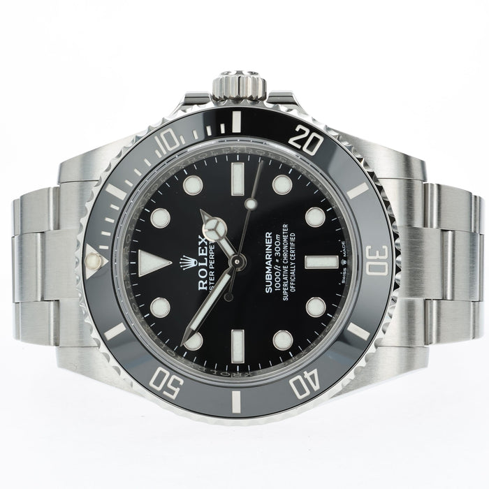 Rolex Submariner No Date Black Dial Stainless Steel Oyster 41MM 124060