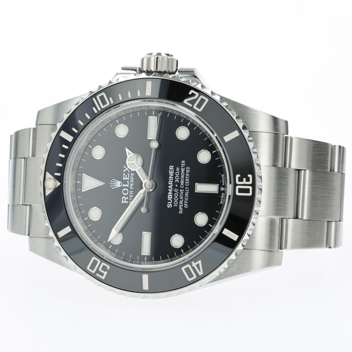 Rolex Submariner No Date Black Dial Stainless Steel Oyster 41MM 124060