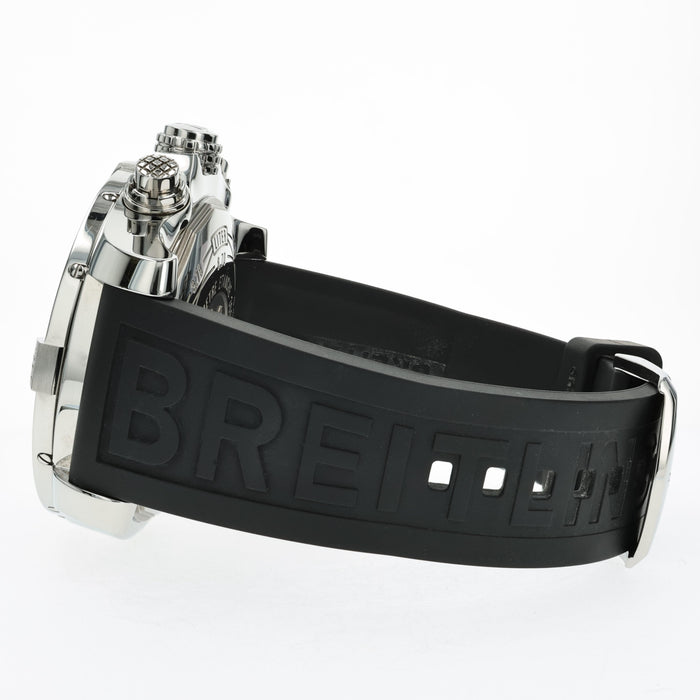 Breitling Super Avenger II White Dial 48mm Stainless Steel  A13371