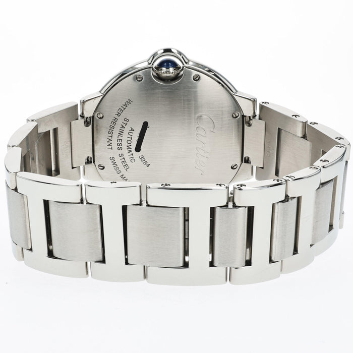 Cartier Ballon Bleu Automatic Diamond Silver Dial 36mm WE902075 3284